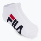 Fila Unisex Invisible 2er Pack Socken weiß