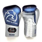 Rival RS100 Professional blau/silberne Boxhandschuhe