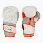 Boxhandschuhe Rival Impulse Sparring Gloves Gants white/orange