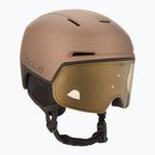 Skihelm Bollé X-Fusion tungsten black matte/photochromic gold