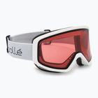 Skibrille Bollé Bedrock white matte/vermillon