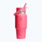 Thermosflasche Hydro Flask Wide Flex Straw Travel 621 ml popstar pink