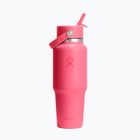 Thermosflasche Hydro Flask Wide Flex Straw Travel 946 ml popstar pink