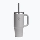 Becher Hydro Flask Travel Tumbler Clear Lid 710 ml birch