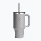 Thermobecher Hydro Flask Travel Tumbler Clear Lid birch