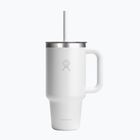 Thermobecher Hydro Flask Travel Tumbler Clear Lid white