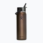 Thermoflasche Hydro Flask Lightweight Wide Flex Straw 946 ml cap obsidian