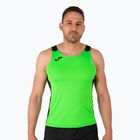Herren Joma Record II Tank Top fluorgrün/schwarz Laufshirt