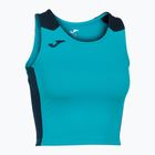 Women's Joma Record II Top türkis/navy Laufshirt