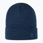 Wintermütze BUFF Heavyweight Merino Wool solid night blue