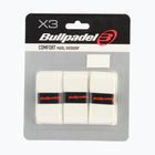 Griffe für Padel-Schläger Bullpadel GB-1200 Comfort 3 pcs. white
