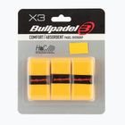 Griffe für Padel-Schläger Bullpadel GB-1201 Comfort Absorbent 3 pcs. yellow