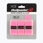 Griffe für Padel-Schläger Bullpadel GB-1201 Comfort Absorbent 3 pcs. fluor pink