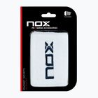 Schweißbänder fürs Handgelenk NOX Wristband with Logo 2 szt. white/blue