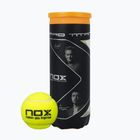 Padelbälle NOX Pro Titanium 3 pcs yellow