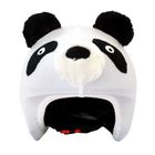COOLCASC Panda Bär Helmüberzug weiß 42