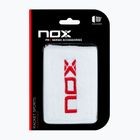 Schweißbänder fürs Handgelenk NOX Wristband with Logo 2 szt. white/red