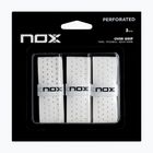 Padel-Overgrips NOX Pro Perforated Overgrip 3 pcs. white