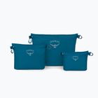 Osprey Ultralight Zipper Sack Set von 3 Organisatoren Wasserfront blau