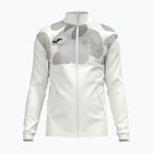 Herren Tennis Sweatshirt Joma Court Full Zip weiß