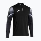 Herren-Laufpullover Joma Elite XI schwarz/anthrazit