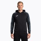Men's Joma Elite XI Hoodie schwarz/anthrazit Laufsweatshirt