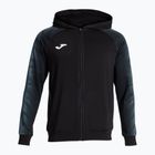 Men's Joma Elite XI Hoodie schwarz/anthrazit Laufsweatshirt