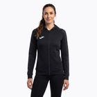 Damen Joma Elite XI Hoodie schwarz/anthrazit Laufsweatshirt