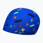 Kinder-Schwimmkappe RAS Patterned Elastane aero blue