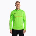Herren Joma Record III fluor grünes Laufsweatshirt