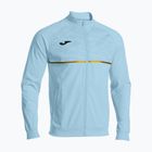 Herren Joma Record III Full Zip Laufsweatshirt hellblau
