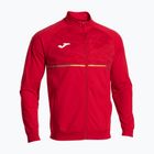 Herren Joma Record III Full Zip Laufsweatshirt rot