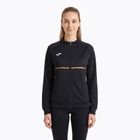 Women's Joma Record III Full Zip Laufsweatshirt schwarz