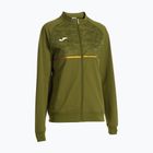 Damen Joma Record III Full Zip grünes Laufsweatshirt