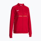Women's Joma Record III Full Zip Laufsweatshirt rot