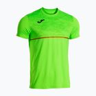 Herren Joma Record III fluor grünes Laufshirt