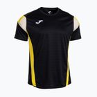 Herren Joma Montreal T-Shirt schwarz/gelb