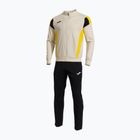 Herren Trainingsanzug Joma Montreal beige/schwarz