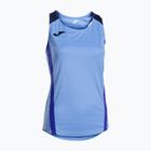 Damen-Tennisshirt Joma Montreal himmelblau/dunkelmarine