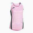 Damen-Tennisshirt Joma Montreal rosa/grün
