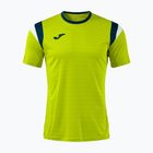 Herren-Tennisshirt Joma Terra lime/dark navy
