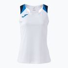 Damen-Tennisshirt Joma Terra Tank Top white/royal