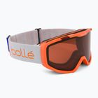 Skibrille Kinder Bollé Rocket orange matte/ rosy bronze
