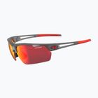 Sonnenbrille Tifosi Navar FC satin vapor/smoke red mirror