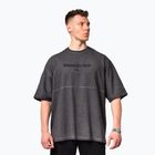 Trainingsshirt Herren NEBBIA Washed-Off Heavyweight No Shortcuts black