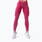 Trainingsleggings Damen NEBBIA Washed High Waisted Legacy red