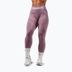 Damen-Trainingsleggings NEBBIA Flow Seamless Hight Waist Push Up pink