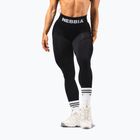 Damen-Trainingsleggings NEBBIA Flow Seamless Hight Waist Push Up black