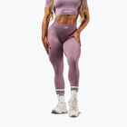 Damen-Trainingsleggings NEBBIA Flow Seamless Maximum Push-Up pink
