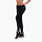 Damen-Trainingsleggings GymBeam Simple black